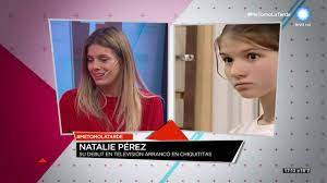 Saludo de la nataliesita mas chiquita a natalie perez ♥. Natalie Perez En Tomate La Tarde Youtube