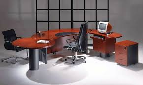 New Contemporary Cherry Wood Executive Office Desk Utm1