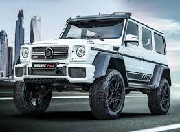 The Brabus 700 4x4 Final Edition Rides 60cm Off The Ground Mercedes G G Wagen Mercedes G Wagen