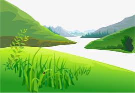 Pull Grass Mountain Scenery Background Material Free Png And Clipart Scenery Background Graphic Design Background Templates Scenery