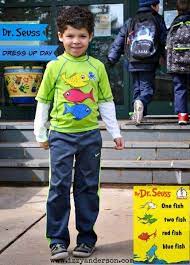 Write Snap Scrap Dr Seuss Dress Up Day One Fish Two Fish Red Fish Blue Fish Dress Up Day One Fish Two Fish Fish Costume