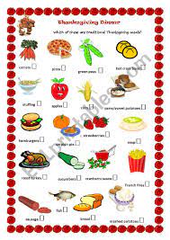 We did not find results for: Thanksgiving Dinner Esl Worksheet By Olgaprih