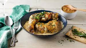 Cuisses De Poulet Et Sauce Moutarde A L Ancienne