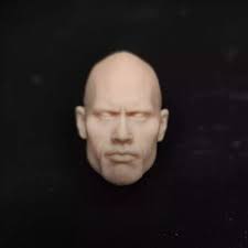 HL368 1/12 Unpainted Mark Sinclair Vincent Movie Head Carving Model Toys