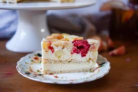 Raspberry Peach White Chocolate Dacquoise Adagio Teas Giveaway Patisserie Makes Perfect Recipe Fun Desserts Dacquoise French Desserts