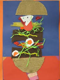 Art Grade 2 This Is A Really Awesome Idea They Create A Picture Using Many Different Textures It Collage Art Projects Art Classroom Elementary Art Projects