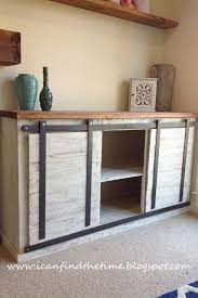Cut some additional strips at 5″ for the top rails. 21 Fresh Ways To Incorporate Barn Doors Into Your Home Barn Furniture Barn Door Cabinet Doors Interior