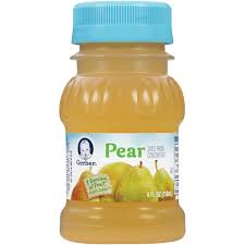 Gerber Juice Pear 4 Oz Instacart
