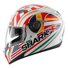 Boots, leather suit, gloves and helmet it's a little less than 10 kg. Johann Zarco Shark S700s Replica Helmet Replica Race Helmets