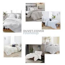 Better homes and gardens 3 piece king comforter set. Comforters Sets Better Homes Gardens 3 Pc King Raw Edge Ruffle White Duvet Cover Set Home Garden