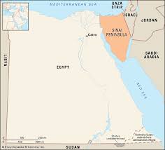 Sinai Peninsula Definition Map History Facts Britannica