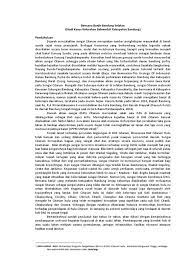 Contoh warta bahasa sunda tentang kekeringan. Paper Bencana Banjir Bandung Selatan