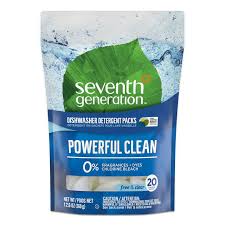 If you buy your dishwasher detergent in bulk, you'll love all these other uses for dishwasher pods and detergent, besides cleaning the dishes. Dishwasher Packs Seventh Generation
