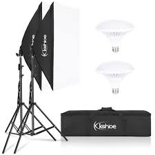 Ktaxon Led Photography Softbox Video Lighting Kit 20 X27 Professional Photo Studio Equipment With E27 Socket And 2x5500k Instant Brightness Energy Saving Lighting Bulbs Walmart Com Walmart Com