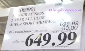 24 hour fitness 2 year all club super