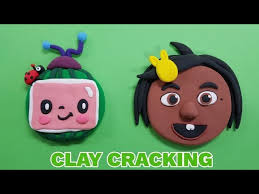 [ASMR] cocomelon NINA clay cracking 코코멜론 니나 점토 부수기 🍉 クレイクラッキング 🍉 부수는쾌감 🍉  oddly satisfying video