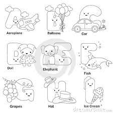 Press show code to see the code you should use to produce the drawing on paper. Alphabet Coloring Page