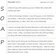 Writing devotionals does not have to be difficult, there Soap Journaling The Promise Church