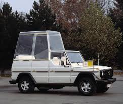 Premiere 40 Years Ago Popemobile Based On The Mercedes Benz G Class Daimler Global Media Site