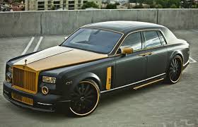 The 15 Coolest Custom Cars Of October 2012 Rolls Royce Phantom Rolls Royce Gold Rolls Royce