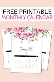 In this pandemic situation, it is very important to. 2020 Vertical Monthly Calendar Flowers My Printable Home