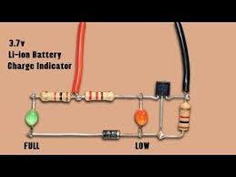 3 7v Lithium Battery Charge Full Low Level Indicator Youtube In 2020 Electronic Circuit Projects Battery Charger Circuit Electronics Circuit