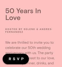 Come and join us in making this milestone earmarked on. Anniversary Invitations Send Online Instantly Rsvp Tracking