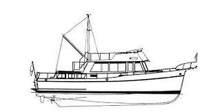 Grandbanks42 Jpg 550 290 Boat Classic Yachts Construction Drawings