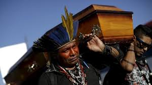 There exist no written records of the ancient myths and legends associated with the guarani people. Brazil S Guarani Kaiowa Tribe Allege Genocide Over Land Disputes Bbc News