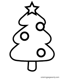 Each printable highlights a word that starts. Blank Christmas Tree Coloring Pages Christmas Tree Coloring Pages Coloring Pages For Kids And Adults