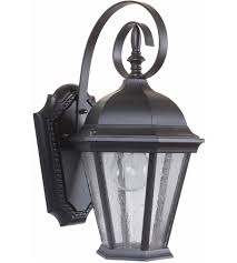 Craftmade Z2904 Mn Chadwick 1 Light 15 Inch Brushed Aluminum Outdoor Wall Mount In Midnight Small