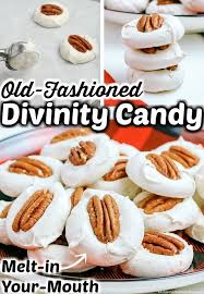 Old Fashioned Divinity Candy Divinity Candy Candy Recipes Sweet Cookies