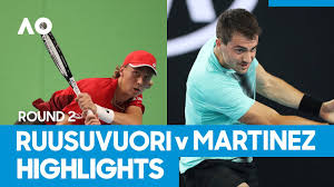 00:03:19, 161 views, 19 hours ago. Emil Ruusuvuori Vs Pedro Martinez Match Highlights 2r Australian Open 2021 Youtube
