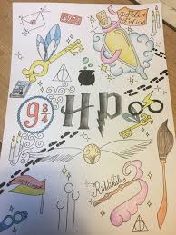 Pin By Laura Oderio On Dessin Peinture In 2020 Harry Potter Painting Harry Potter Sketch Cute Harry Potter