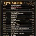 Live Music at Whiskey Rapids Saloon