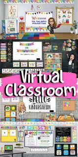 Teachers Are Creating Their Own Avatar Classrooms For Virtual Learning And They Are So Cute Virtual Classrooms Digital Learning Classroom Online Learning