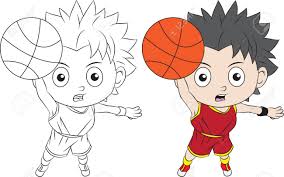 Check spelling or type a new query. Cartoon Boy Playing Basketball Both In Separate Layers For Easy Editing And Coloring Royalty Free Cliparts Vectors And Stock Illustration Image 95208321
