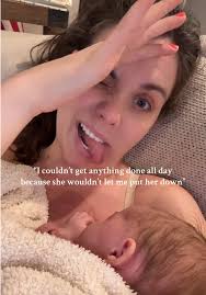 Newborn Snuggles: Embracing Mom Life