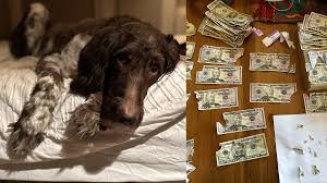 Cecil the dog dines on $4,000 in Pittsburgh couple's cash