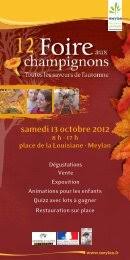 Orange avec media services , publié le samedi 08 août 2020 à 14h50. Foire Au Jambon Programme Foir