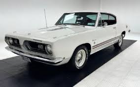 Image result for White 1965 Barracuda