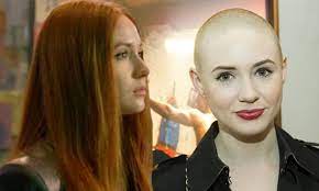 Karen Gillan wears a wig for appearance in Doctor Who Christmas special |  Daily Mail Online