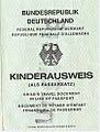 • ab wann brauchen kinder einen reisepass? Kinderreisepass Wikipedia