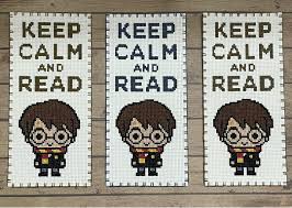 In case you need the reminder (from lupine lane design). Keep Calm Read Harry Potter Cross Stitch Bookmark Everything Else On Carousell