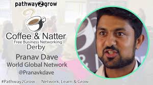 Pranav Dave Coffee & Natter Derby Free Business Networking Testimonial