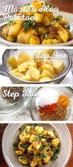 Masala Aloo Potatoes Potato Goodness Recipe Recipes Indian Food Recipes Indian Potato Dishes
