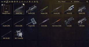 Warframe Sister Of Parvos- All Tenet Weapons And How To Get Them