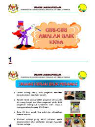 Pada keseluruhannya, pematuhan amalan eksa di zon audit dalam adalah baik. Ciri Ciri Amalan Baik Eksa