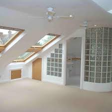 If We Ever Convert The Loft I Love Glass Bricks Loft Conversion Bedroom Loft Ensuite Loft Conversion