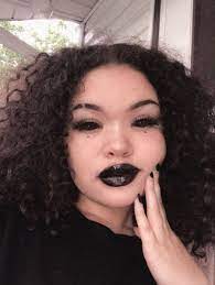 Instagram Mochakills Alternative Makeup Mixed Girl Hairstyles Black Curly Hair